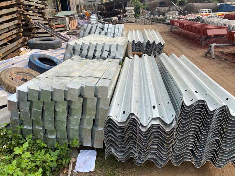Hộ lan tôn sóng hộ lan tôn lượn sóng đường bộ