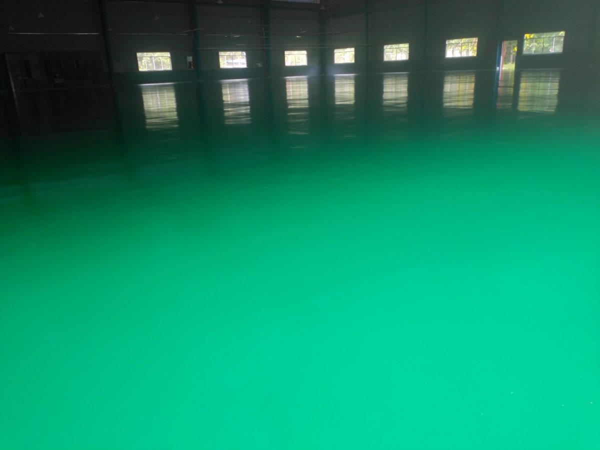 Báo Giá Và Quy Trình Thi Công Sơn Epoxy Sàn Nhà Xưởng Công Nghiệp Chuẩn ISO