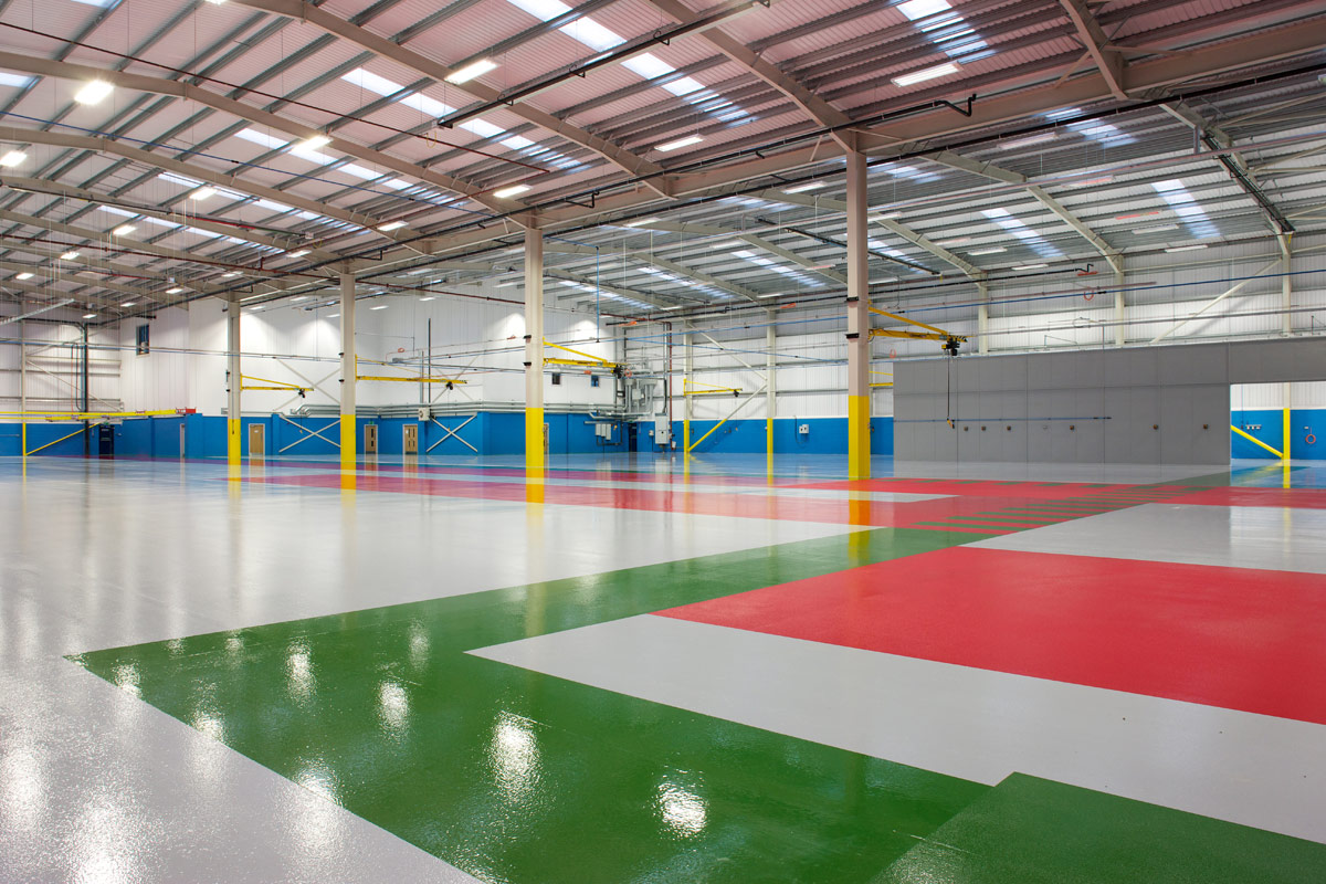 Quy trình thi công sơn nền epoxy nhà xưởng